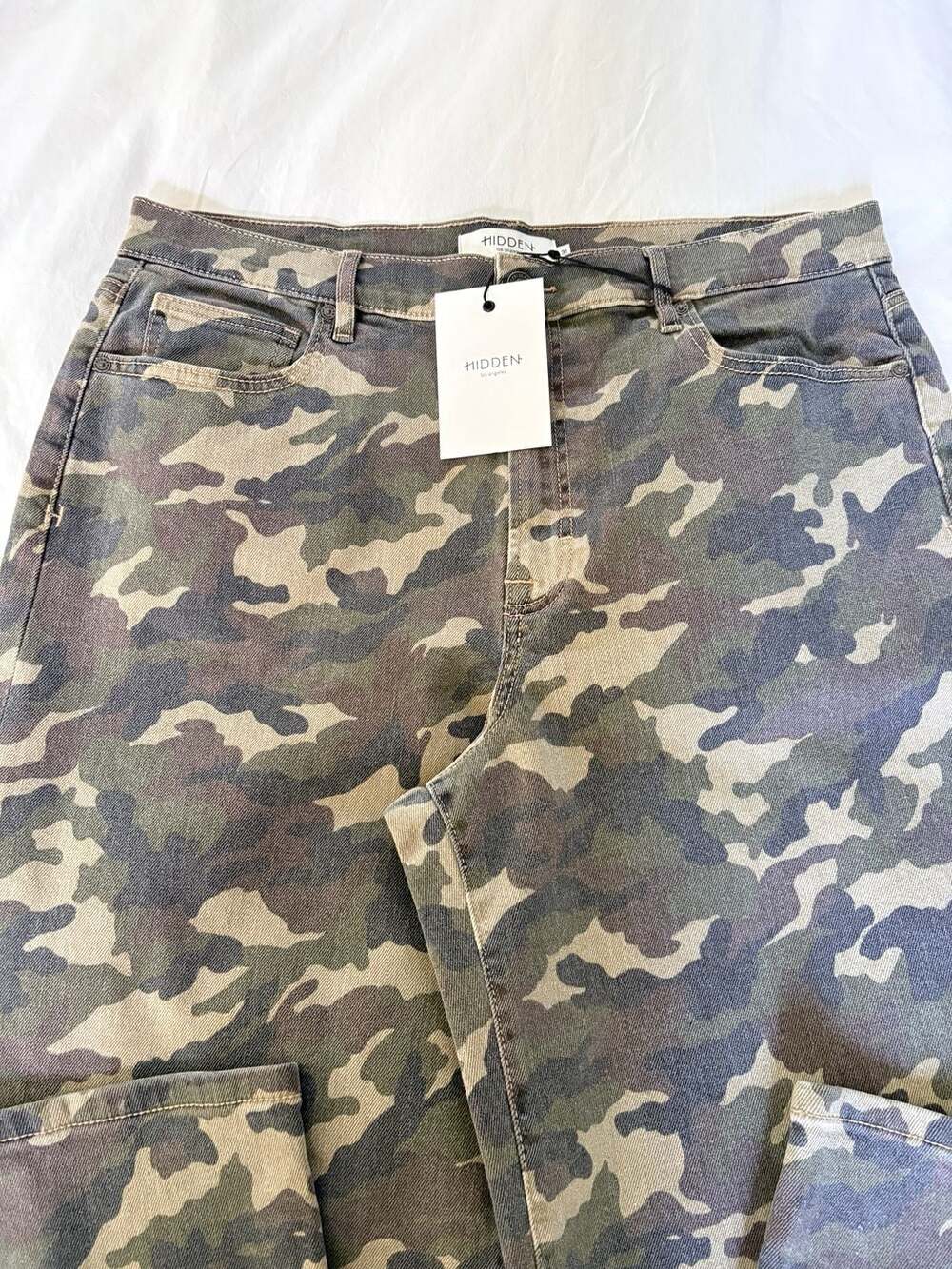 Hidden Jeans ALYX Low Slung Camo Baggy Jeans Size 31/Large XL New With Tags - Picture 5 of 11